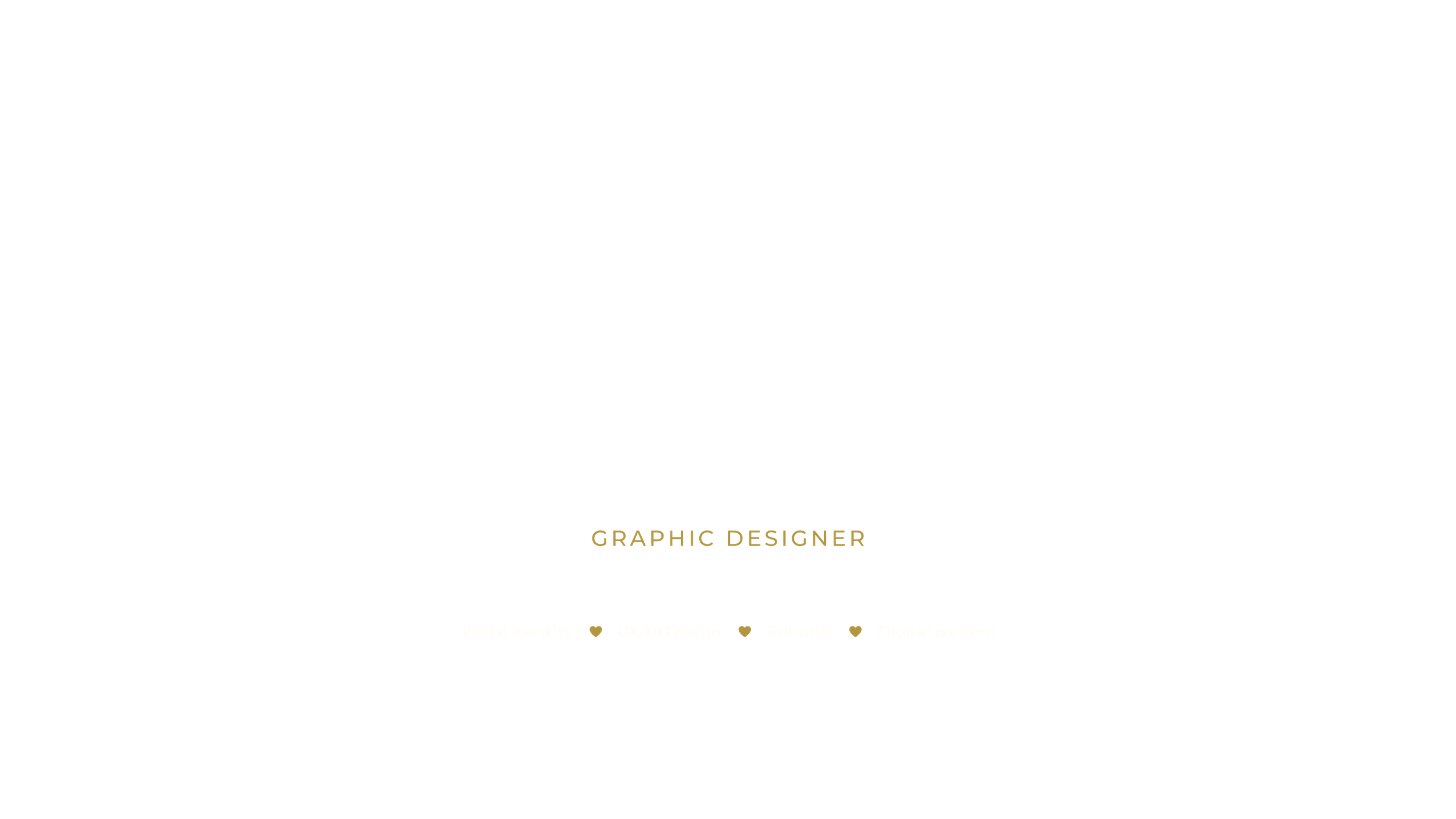 Graphic Designer. Visual identity, UX/UI Design, Editorial, Digital content